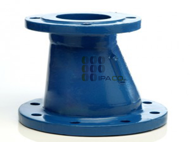 تبدیل  غیر هم مرکز دو سر فلنج چدن داکتیل