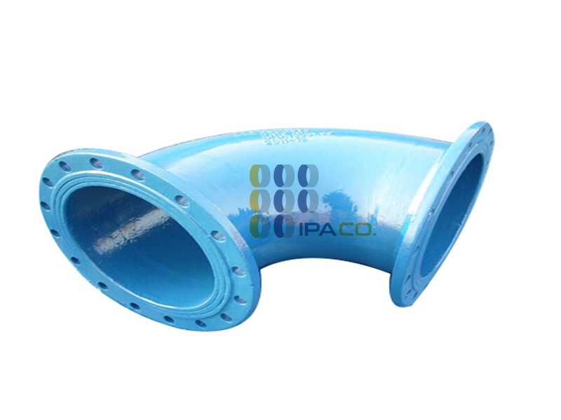 زانو دو سر فلنج 45 درجه