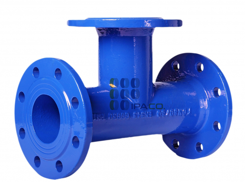 سه راه سه سر فلنج چدن داکتیل