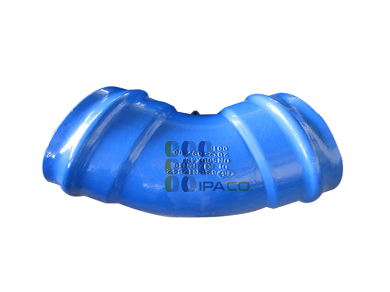 زانو کاسه ای 45 درجه چدن داکتیل