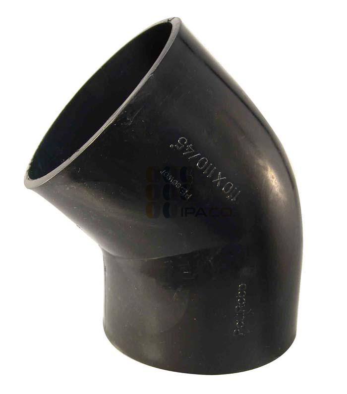 زانو °45 جوشی فاضلابی