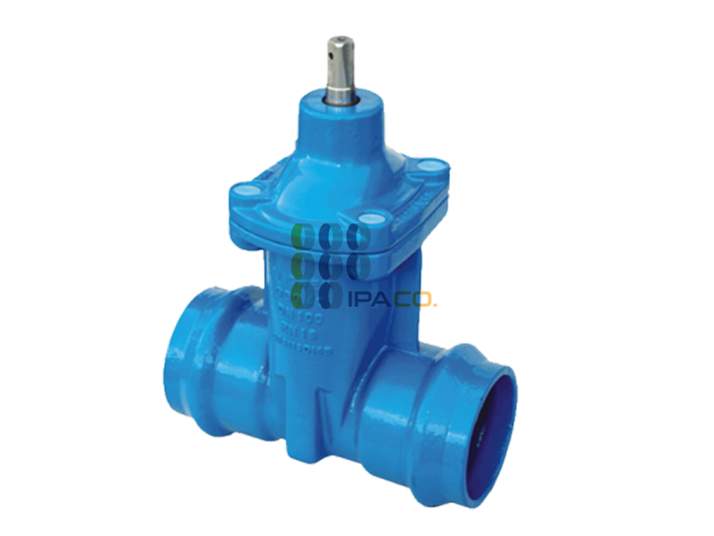 شیرکشویی زبانه لاستیکی مخصوص لوله های پلی اتیلن 